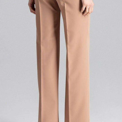 Chic Side-Zip Flared Trousers - Très Elite