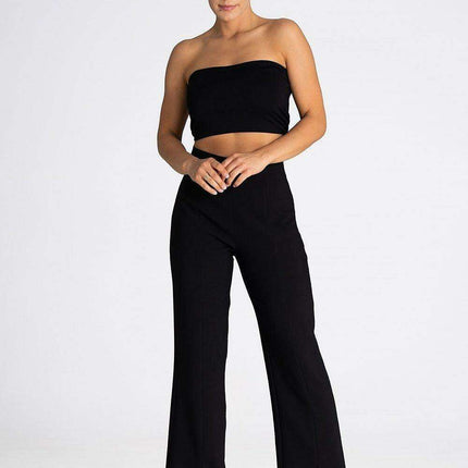 Chic Side Zip Slit Trousers for Women - Très Elite