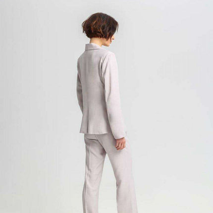 Chic Silk-Blend Women's Trousers for Effortless Elegance - Très Elite