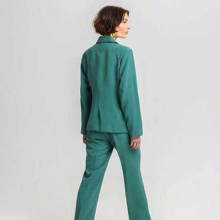 Chic Silk-Blend Women's Trousers for Effortless Elegance - Très Elite