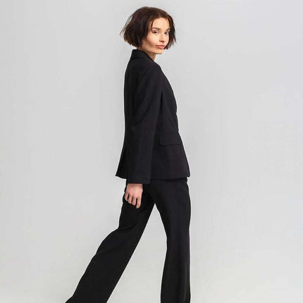 Chic Silk-Blend Women's Trousers for Effortless Elegance - Très Elite