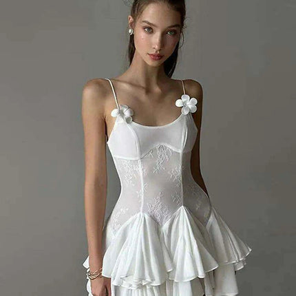 Chic Sleeveless High-Waisted Mini Dress - A Timeless Women's Fashion Essential - Très Elite