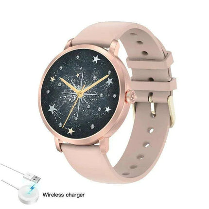 Chic Smart NFC Watch for Women with Bluetooth Calling, GPS, and Health Monitoring - Très Elite