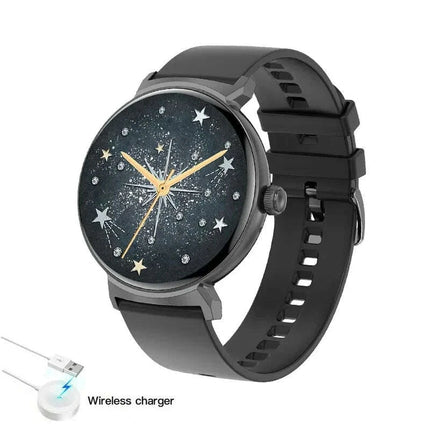 Chic Smart NFC Watch for Women with Bluetooth Calling, GPS, and Health Monitoring - Très Elite