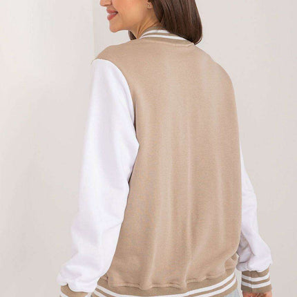 Chic Snap Button Sweatshirt for Active Women - Très Elite