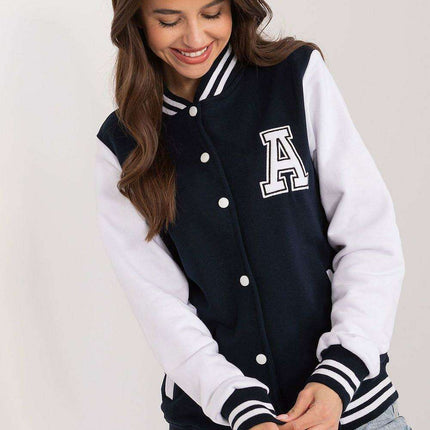 Chic Snap Button Sweatshirt for Active Women