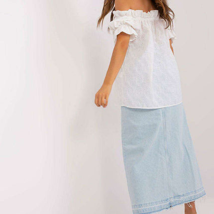 Chic Spanish Lace Cotton Top - Très Elite