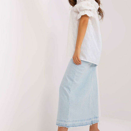 Chic Spanish Lace Cotton Top - Très Elite