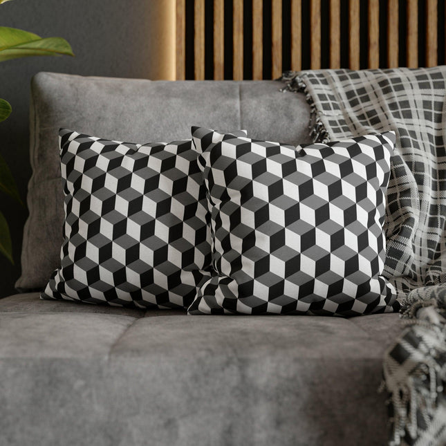 Chic Square Throw Pillow Cover for Stylish Home Decor
