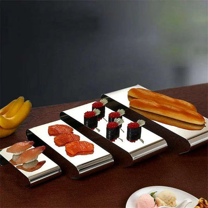Chic Stainless Steel Dessert and Fruit Display Set - Ideal for Weddings and Special Celebrations - Très Elite
