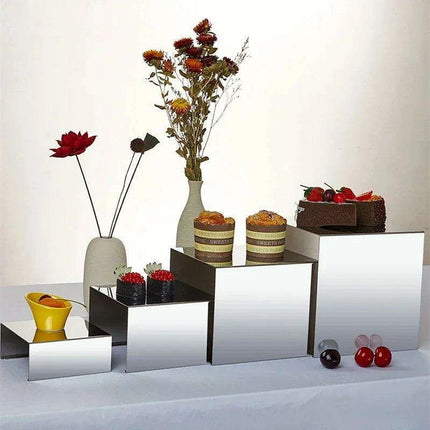 Chic Stainless Steel Dessert and Fruit Display Set - Ideal for Weddings and Special Celebrations - Très Elite