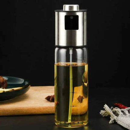 Chic Stainless Steel Olive Oil Mist Sprayer for Health-Conscious Cooking - Très Elite