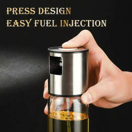 Chic Stainless Steel Olive Oil Mist Sprayer for Health-Conscious Cooking - Très Elite