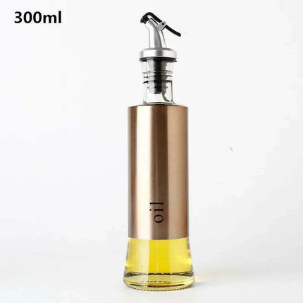 Chic Stainless Steel and Glass Oil and Vinegar Dispenser: A Culinary Must-Have - Très Elite