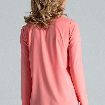 Chic Stand-Up Collar Snap Blouse for Timeless Elegance - Très Elite