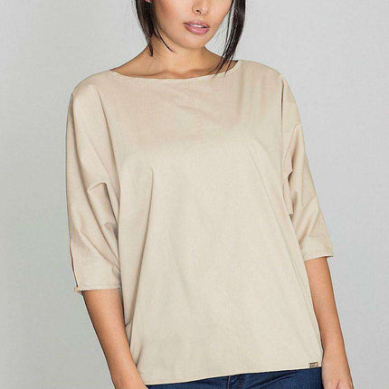 Chic Stitched Blouse by Figl - Très Elite