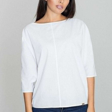 Chic Stitched Blouse by Figl - Très Elite