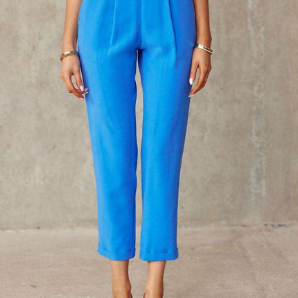 Chic Straight-Leg Trousers by Roco Fashion - Très Elite