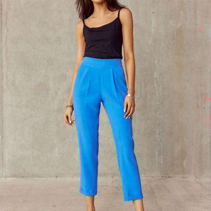 Chic Straight-Leg Trousers by Roco Fashion - Très Elite