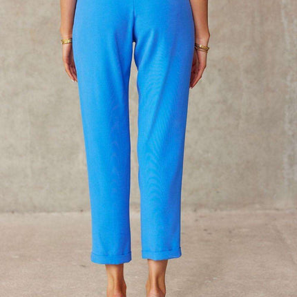 Chic Straight-Leg Trousers by Roco Fashion - Très Elite