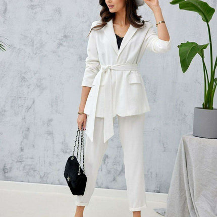 Chic Straight-Leg Trousers by Roco Fashion - Très Elite