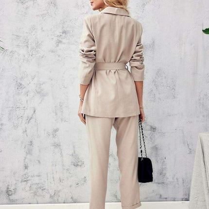 Chic Straight-Leg Trousers by Roco Fashion - Très Elite