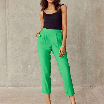 Chic Straight-Leg Trousers by Roco Fashion - Très Elite