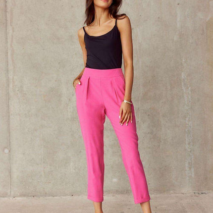 Chic Straight-Leg Trousers by Roco Fashion - Très Elite