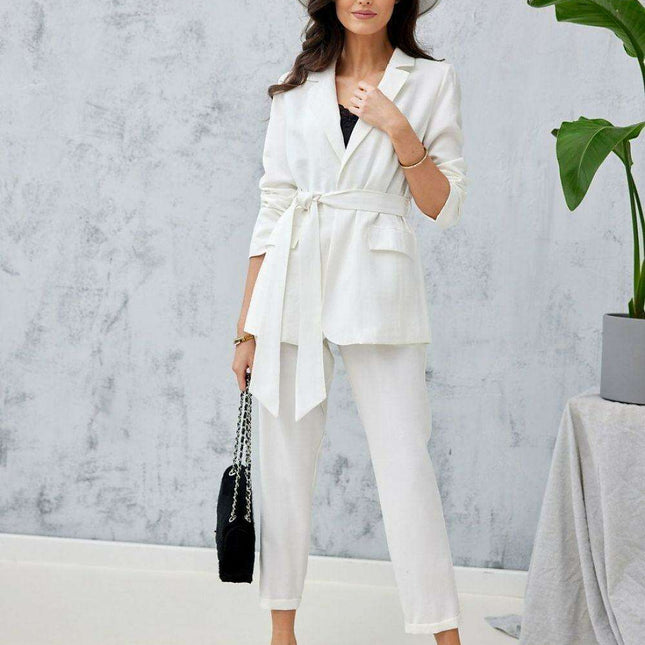 Chic Straight-Leg Trousers by Roco Fashion - Très Elite