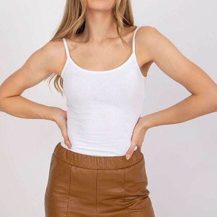 Chic Strapless Cotton Blouse- Très Elite- Très Elite