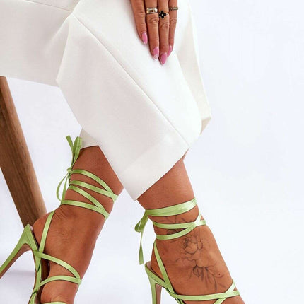 Chic Strappy Heeled Sandals - Model 179632 - Très Elite