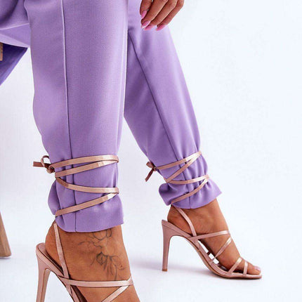 Chic Strappy Heeled Sandals - Model 179632 - Très Elite