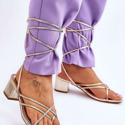Chic Strappy Sandals - Model 180122 - Très Elite