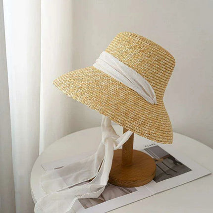 Chic Straw Hat for Women: Ultimate Sun Protection and Style - Très Elite