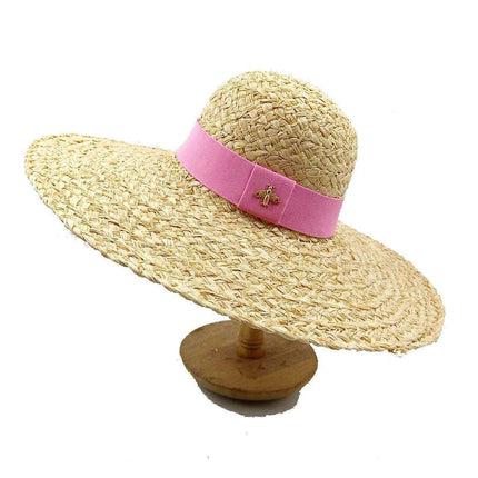Chic Straw Hat for Women: Ultimate Sun Protection and Style - Très Elite