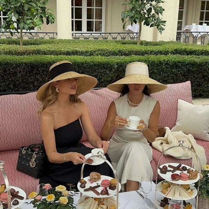Chic Straw Hat for Women: Ultimate Sun Protection and Style - Très Elite