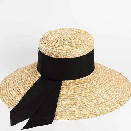 Chic Straw Hat for Women: Ultimate Sun Protection and Style - Très Elite
