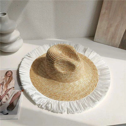 Chic Straw Hat for Women: Ultimate Sun Protection and Style - Très Elite