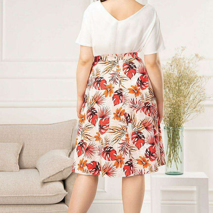 Chic Stretch Cotton Maxi Skirt for Effortless Elegance - Très Elite