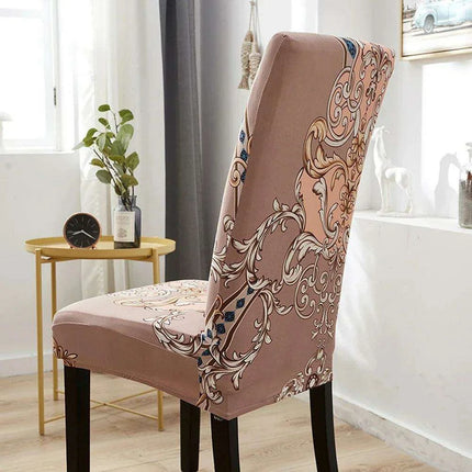 Chic Stretchable Dining Chair Covers for a Modern Look - Très Elite
