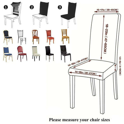 Chic Stretchable Dining Chair Covers for a Modern Look - Très Elite