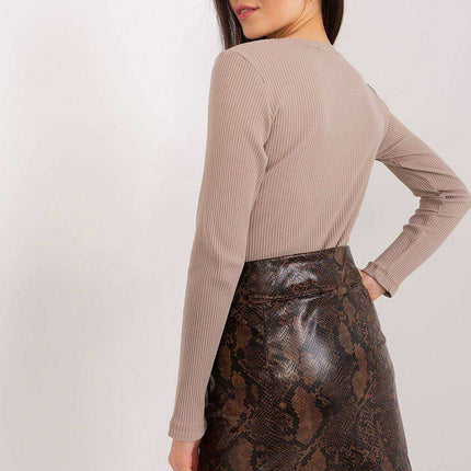 Chic Striped Cotton Elegance Blouse - Très Elite