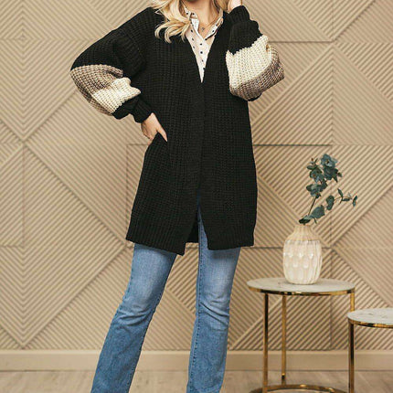 Chic Striped Cozy Cardigan - Très Elite