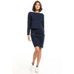 navy blue / L