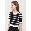 black-white stripe / S
