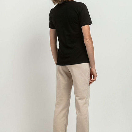 Chic Striped V-Neck Blouse with Stylish Pleats and Cuffed Sleeves - Très Elite