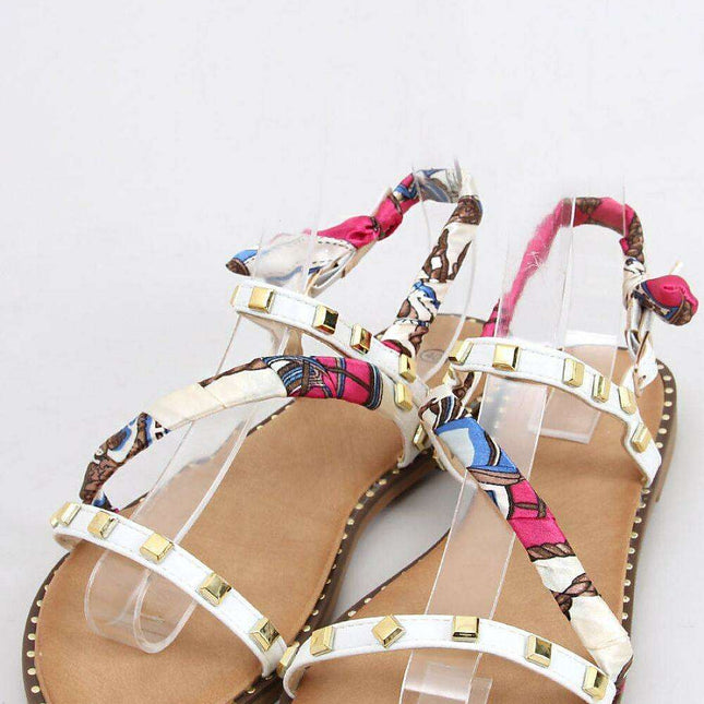 Chic Studded Flat Sandals for Women - Model 165559