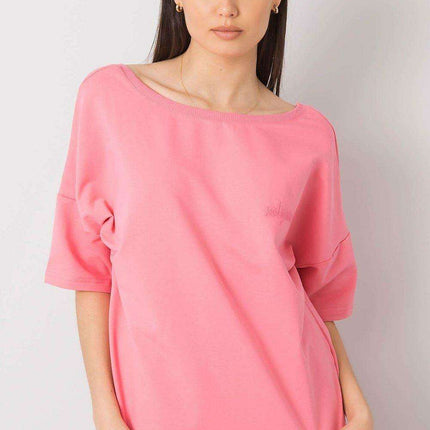 Chic Summer Cotton Outfit with Relaxed Blouse and Matching Shorts - Très Elite