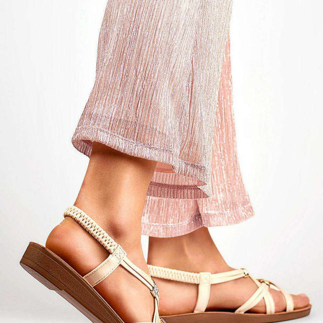 Chic Sustainable Slip-On Sandals for Women - Très Elite