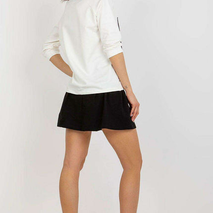 Chic Sweatshirt and Flared Skirt Ensemble - Très Elite